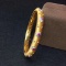 14k Gold 0.77 Ct Natural Ruby Bangle