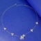 14k Gold 1.27 Ctw Natural H Diamond Necklace