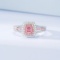 14k Gold 0.67 Ctw Natural Pink Diamond & Diamond Ring