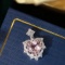 14k Gold 2.61 Ctw Natural Morganite & Diamond Pendant