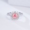 14k Gold 1.29 Ctw Natural Pink Diamond & Diamond Ring