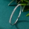 14k Gold 1.27 Ctw Natural H Diamond Bangle