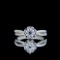 Gia Certified 14k Gold 0.50 Ct Natural G Vs2 Round Diamond Ring