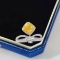 14k Gold 1.58 Ctw Natural Yellow Diamond & Diamond Ring
