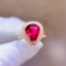 14k Gold 4.89 Ct Natural Tourmaline & Diamond Ring