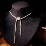 14k Gold 2.00 Ct Natural H Diamond Necklace