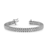 14k Gold 1.78 Ct Natural H Diamond Bracelet