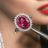 14k Gold 1.38 Ctw Natural Ruby & Diamond Ring/pendant