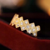 14k Gold 0.42 Ct Natural H Diamond Ring