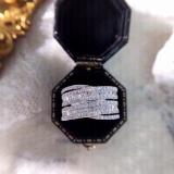 14k Gold 0.85 Ct Natural H Diamond Ring