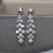 14k Gold 1.13 Ct Natural H Diamond Earrings