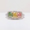14k Gold 1.53 Ctw Natural Color Diamond Ring