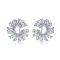 14k Gold 1.20 Ct Natural H Diamond Earrings