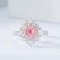 14k Gold 1.80 Ctw Natural Pink Diamond & Diamond Ring
