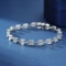 14k Gold 2.08 Ct Natural H Diamond Bracelet