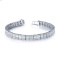 14k Gold 2.47 Ct Natural F-g Diamond Bracelet
