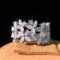 14k Gold 1.25 Ct Natural H Diamond Ring