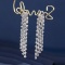 14k Gold 1.10 Ct Natural D-e Diamond Earrings