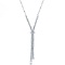 14k Gold 0.91 Ct Natural H Diamond Necklace