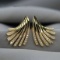 14k Gold 0.59 Ct Natural H Diamond Earrings