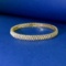 14k Gold 1.71 Ct Natural H Diamond Bracelet