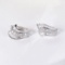 14k Gold 0.76 Ct Natural H Diamond Earrings