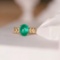 14k Gold 3.04 Ctw Natural Emerald & Diamond Ring