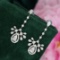 14k Gold 0.60 Ct Natural H Diamond Earrings