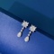 14k Gold 0.84 Ct Natural H Diamond Earrings