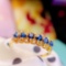 14k Gold 1.30 Ct Natural Sapphire & Diamond Ring