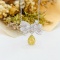 14k Gold 1.53 Ctw Natural Yellow Diamond & Diamond Necklace