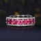 14k Gold 1.64 Ctw Natural Ruby & Diamond Ring