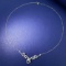 14k Gold 2.13 Ctw Natural H Diamond Necklace