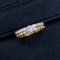 14k Gold 0.3 Ct Natural H Diamond Ring