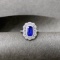 14k Gold 2.25 Ctw Natural Sapphire & Diamond Ring