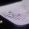 14k Gold 0.49 Ct Natural H Diamond Earrings