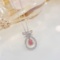 14k Gold 0.33 Ctw Natural Pink Diamond & Diamond Necklace