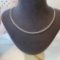 14k Gold 3.44 Ct Natural H Diamond Necklace