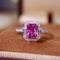 14k Gold 2.34 Ctw Natural Sapphire & Diamond Ring