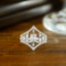 14k Gold 0.60 Ct Natural H Diamond Ring