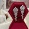 14k Gold 1.88 Ct Natural H Diamond Earrings