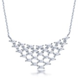 14k Gold 0.65 Ct Natural F-g Diamond Necklace