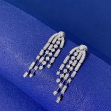 14k Gold 1.04 Ctw Natural H Diamond Earrings