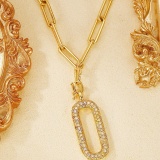14k Gold 1.43 Ct Natural Color Diamond Necklace