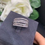 14k Gold 1.33 Ct Natural H Diamond Ring