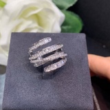 14k Gold 0.96 Ct Natural H Diamond Ring
