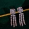 14k Gold 1.16 Ct Natural H Diamond Earrings