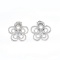 14k Gold 1.20 Ct Natural H Diamond Earrings