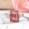 14k Gold 3.31 Ctw Natural Tourmaline & Diamond & Solitaire Ring