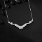 14k Gold 0.92 Ct Natural H Diamond Necklace